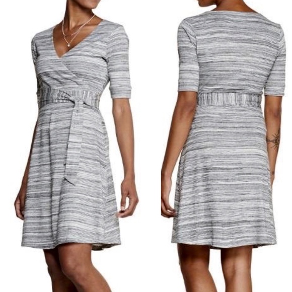 toad & co wrap dress